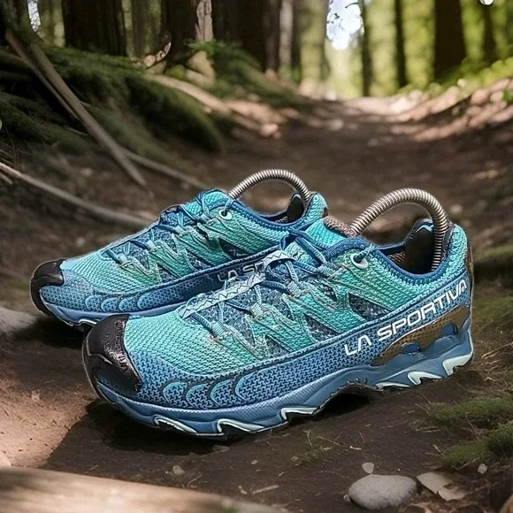 La Sportiva Ultra Raptor Trail Women's US 9 Hiking Running Shoes Blue - Picture 1 of 13